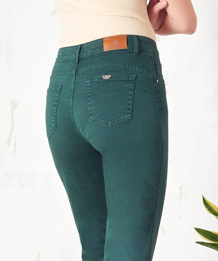 παντελόνι πράσινο με πλαινες τσέπες